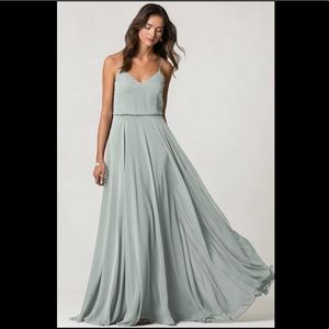 Jenny Yoo Inesse Formal Dress in Morning Mist
